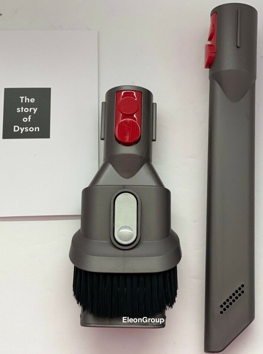 Dyson V7 V8 V10 Mini Soft Dusting Brush & Crevice Tool Attachments New & Genuine gallery