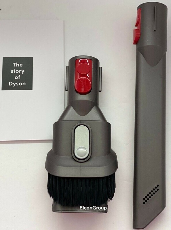 Dyson V7 V8 V10 Mini Soft Dusting Brush & Crevice Tool Attachments New & Genuine gallery
