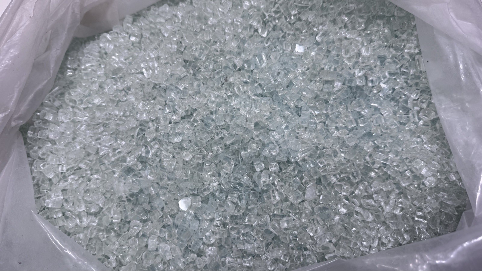 23 Pounds Fire Glass Rock Clear - Fire Pits & Fireplace gallery