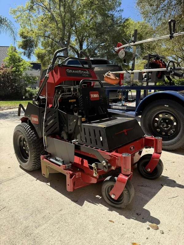 Speedtrap™ Chute Blocker Toro® GrandStand® HDM 36" Mowers No Drilling! gallery