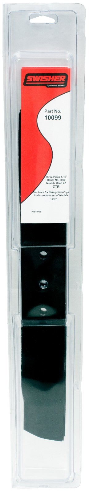 10099 - Swisher Replacement 17.5-Inch Blade Set for Select Swisher 50" Mowers gallery