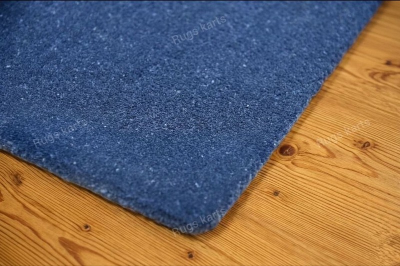 Imperial Blue Luxury Solid Rug gallery