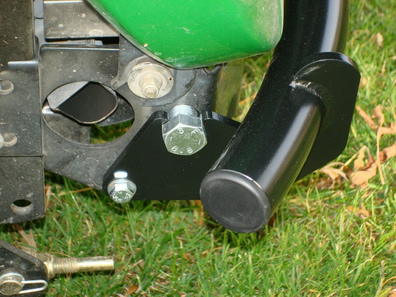 Two Front Bumper Replacement End Cap Plugs fit John Deere Lawn Tractors gallery