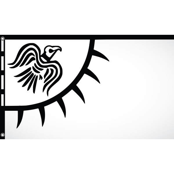 Viking Raven Flag Unique Design 3x5 Ft / 90x150 cm size, EU Made gallery