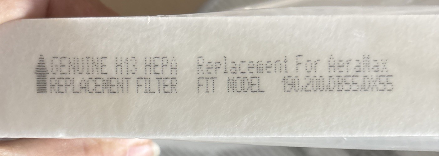 Genuine H13 Hepa Replacement Filter, For AeraMax Model 190,200,DB55,DX55 gallery