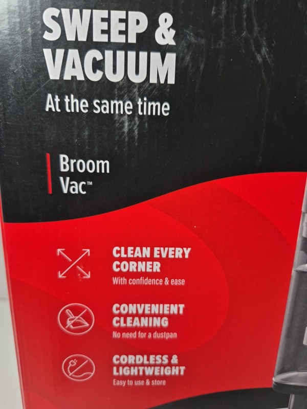 Dirt Devil Sweep & Vacuum Broom Vac - BD45000V - NEW gallery