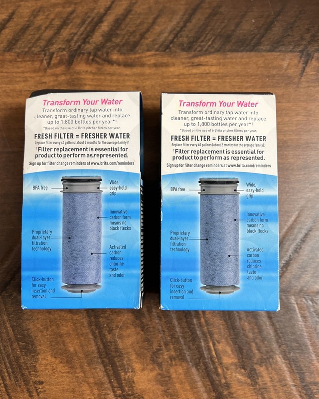 2 Brita 0B05 Stream Water Pitcher Filter As You Pour gallery