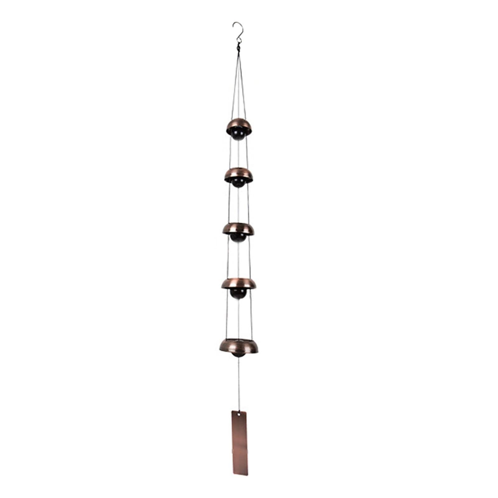 JIANWEI Bell Wind Chimes Temple Bell, Vintage Copper free size, Bronze gallery