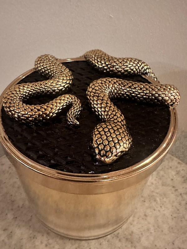 Bath & Body Works Wicked Vanilla Woods Candle 3 Wick Snake Lid 14.5 Oz NEW gallery