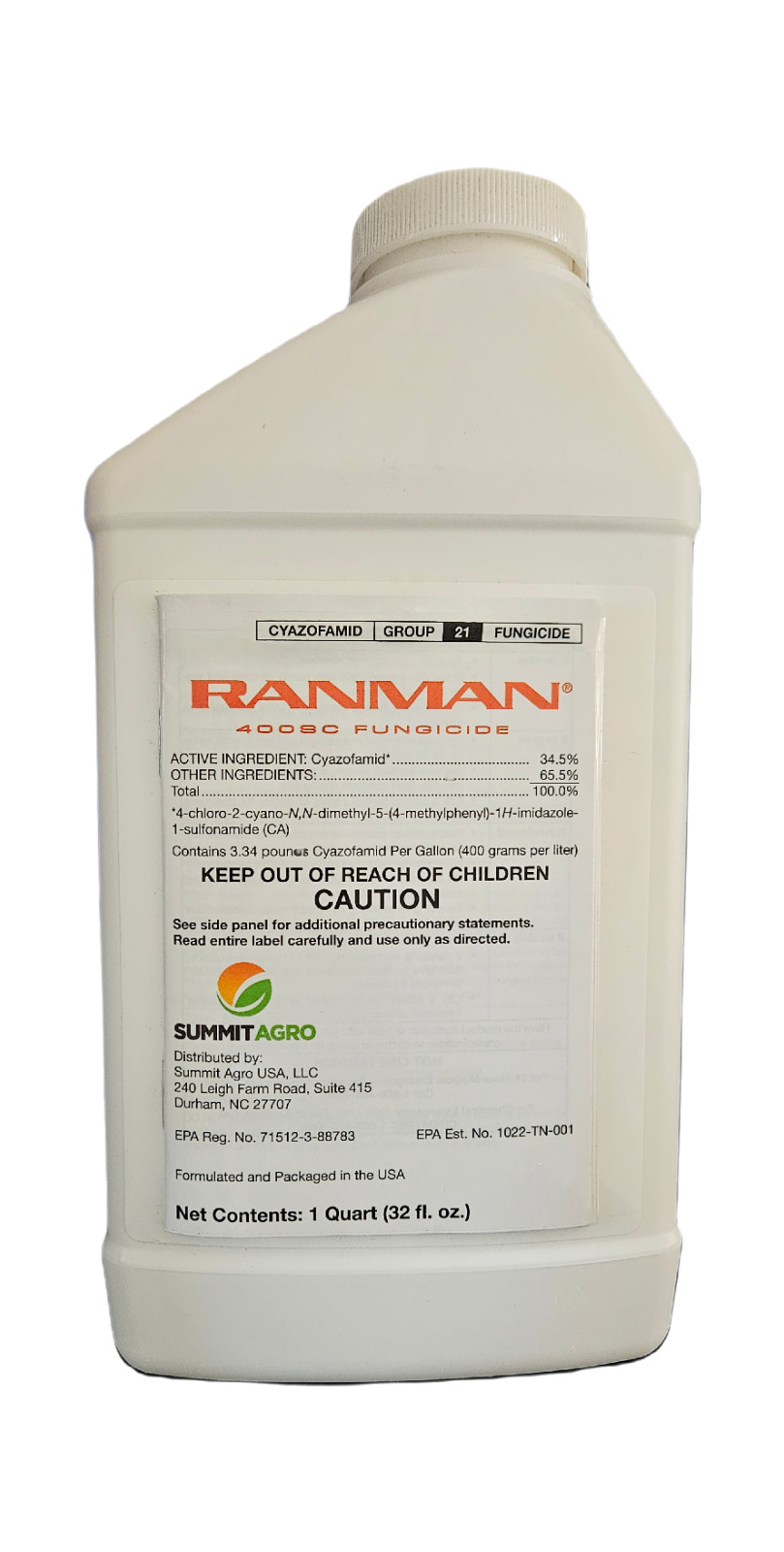 Ranman 400SC Fungicide - 1 Quart gallery