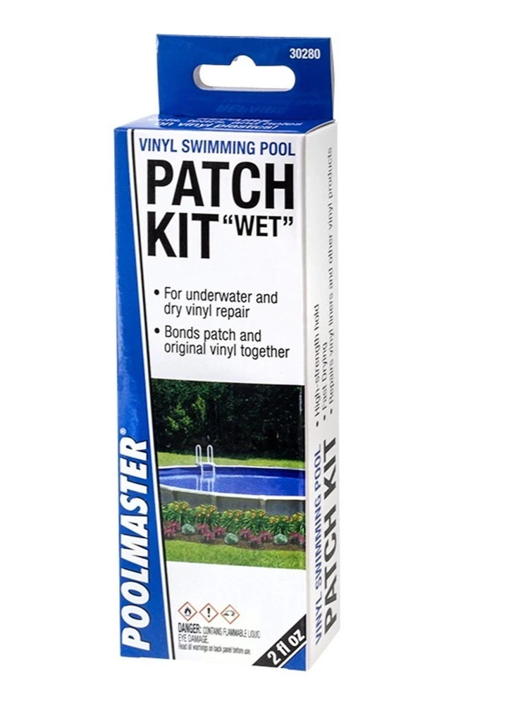 Poolmaster Wet Vinyl Patch Kit 2oz - Underwater Pool Liner & Float Repair gallery
