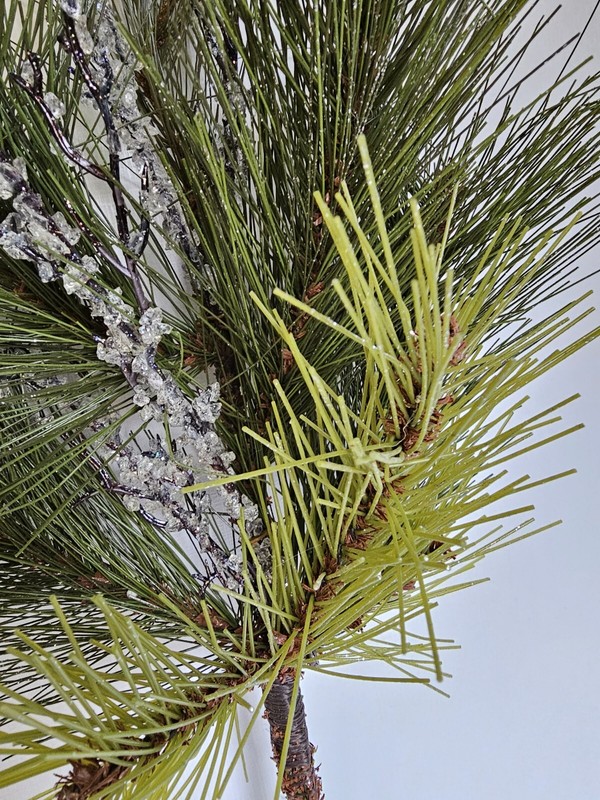 Artificial Pine Iced Twig Branch gallery