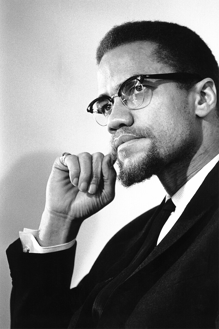 Portrait Of Malcolm X Representative Print Wall Art Home Decor - POSTER 20x30 gallery