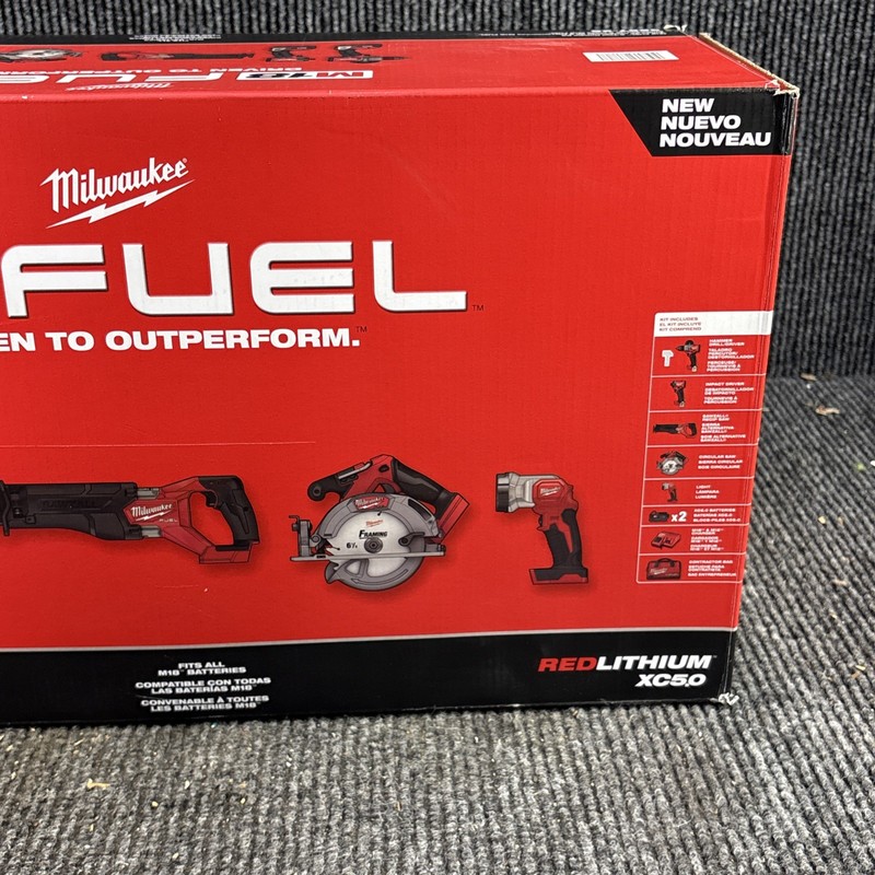 Milwaukee 3697-25 18V Tool Combo Kit gallery