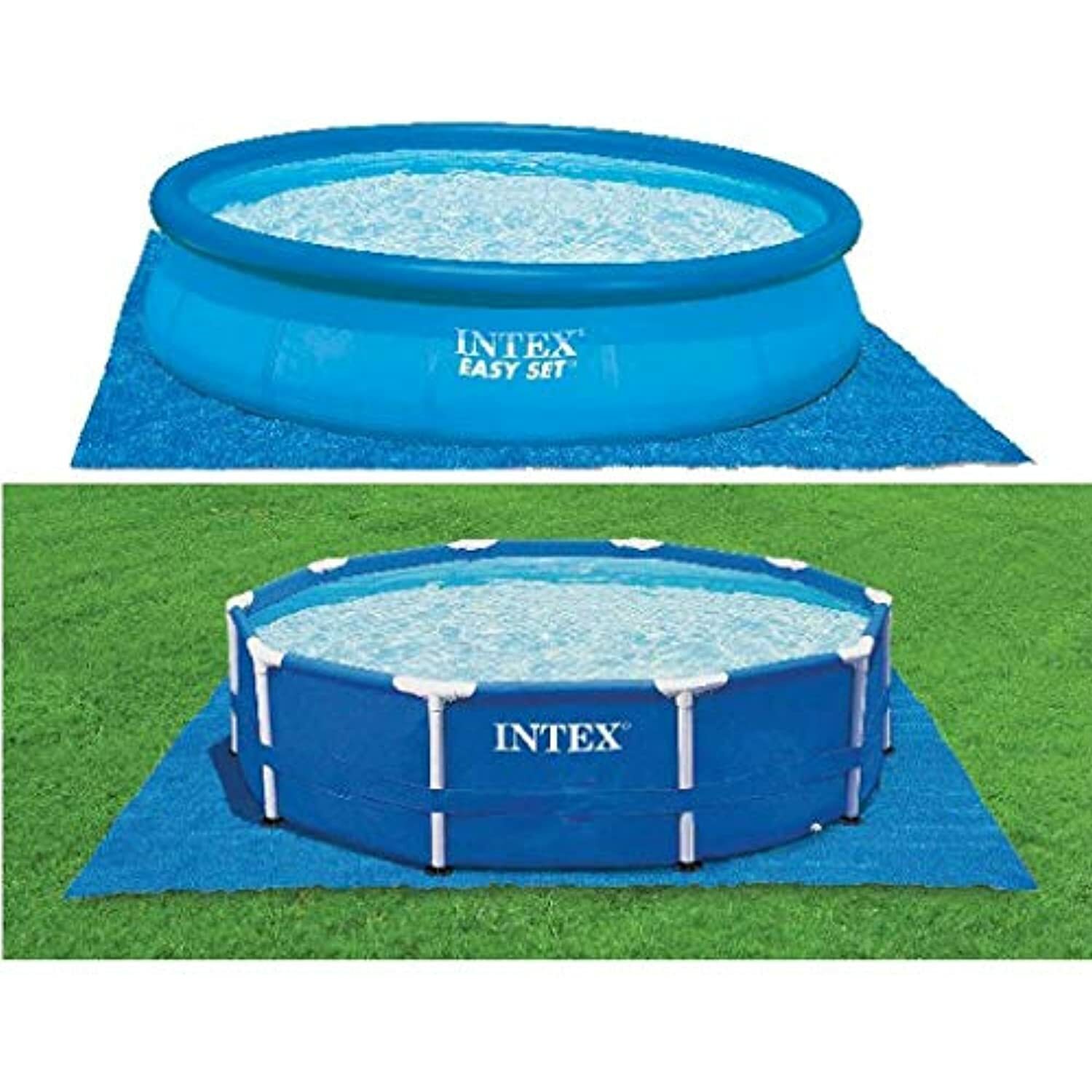 Intex Pool Ground Cloth for 8ft to 15ft Round Above Ground Pools~Protect Lawn gallery