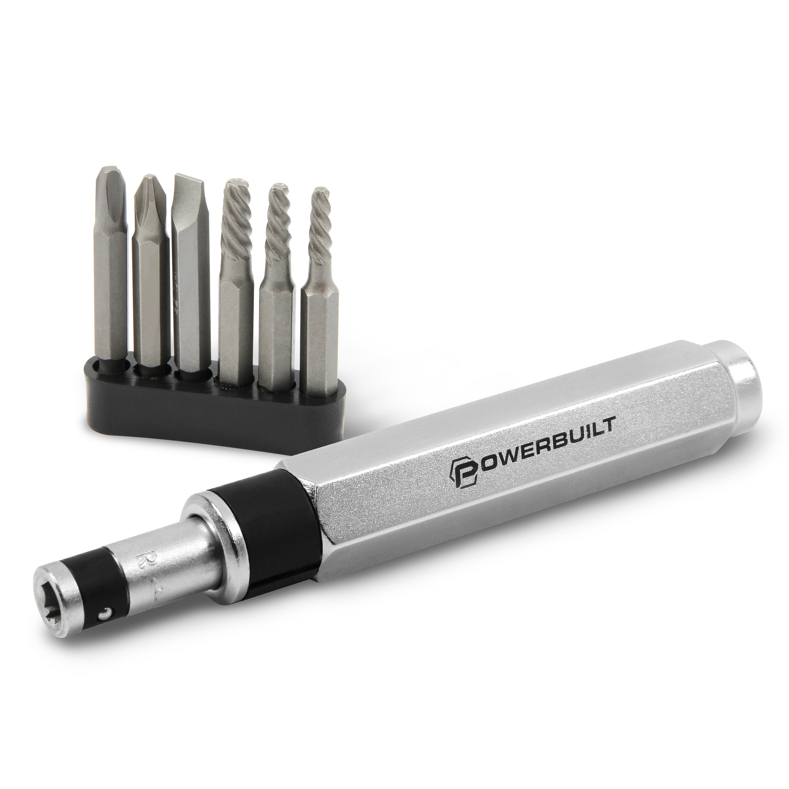 Powerbuilt 7 Piece Mini Impact Driver and Extractor Set - 647767 gallery