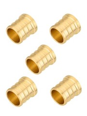 5 PCS EFIELD 1-inch PEX Plug (End Cap) Brass Crimp Fittings, Lead Free