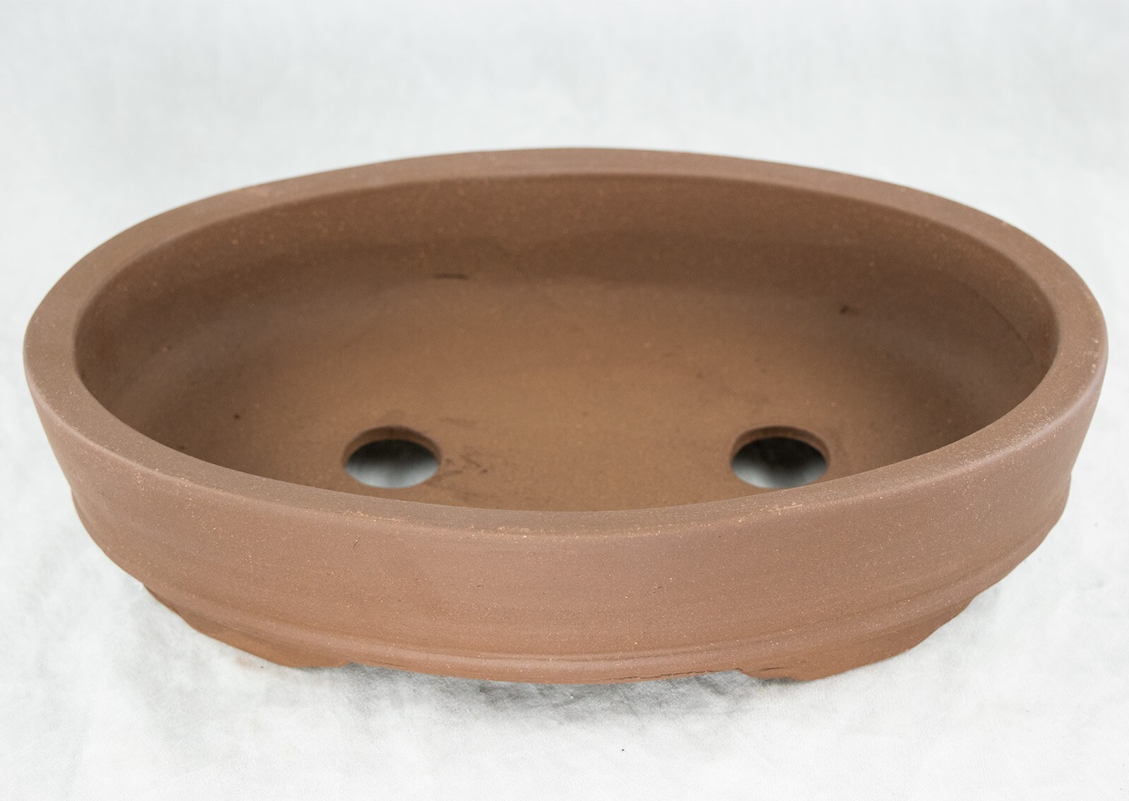 Oval Yixing Zisha Bonsai Pot, Cactus & Succulent Planter 14"x 9.5"x 3.5" + Mesh gallery