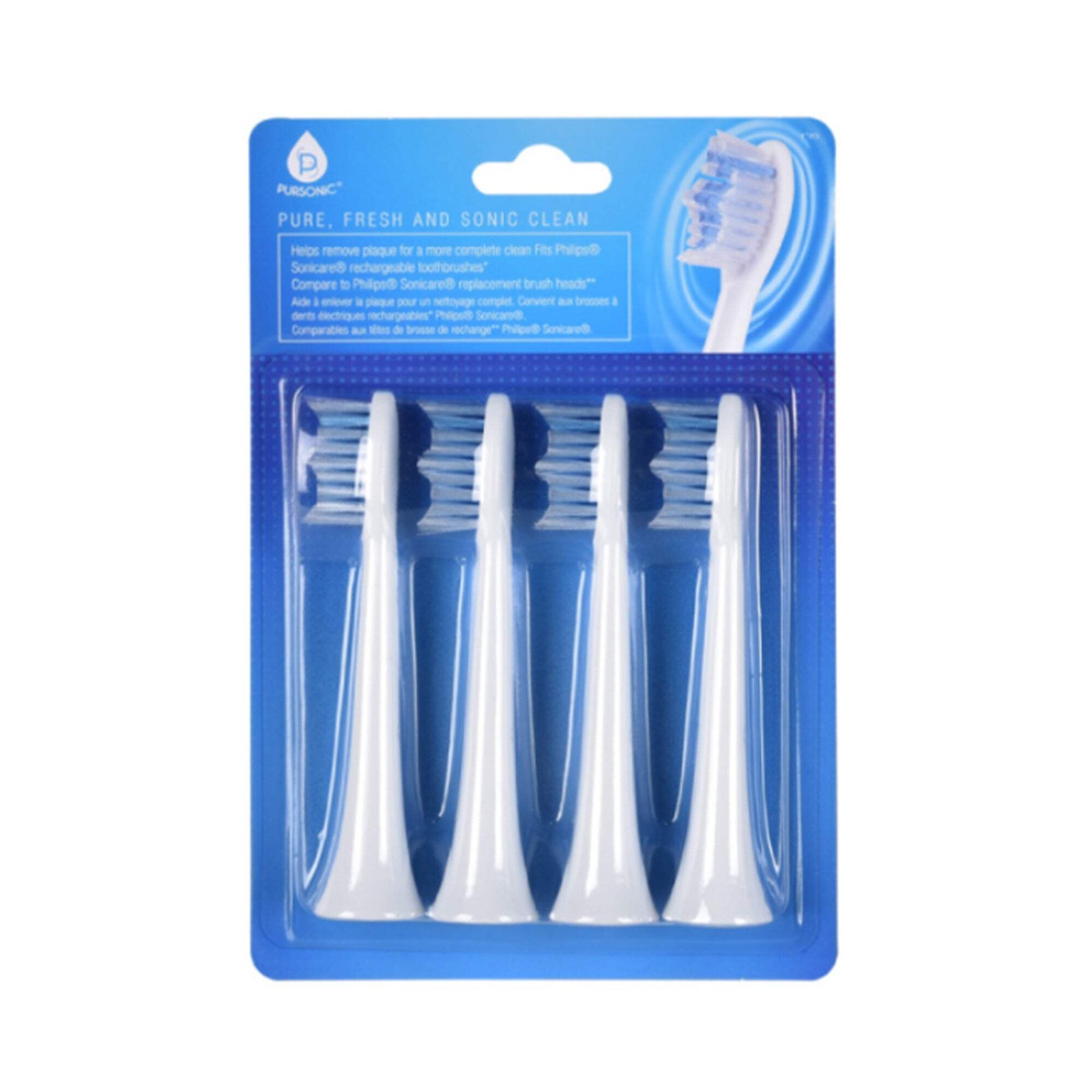 Pursonic Replacement Toothbrush Heads, Compatible with Sonicare Electric Toothbr gallery