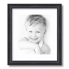 ArtToFrames Matted 12.5×15 Black Picture Frame with 2″ Mat, 8.5×11 Opening 4083