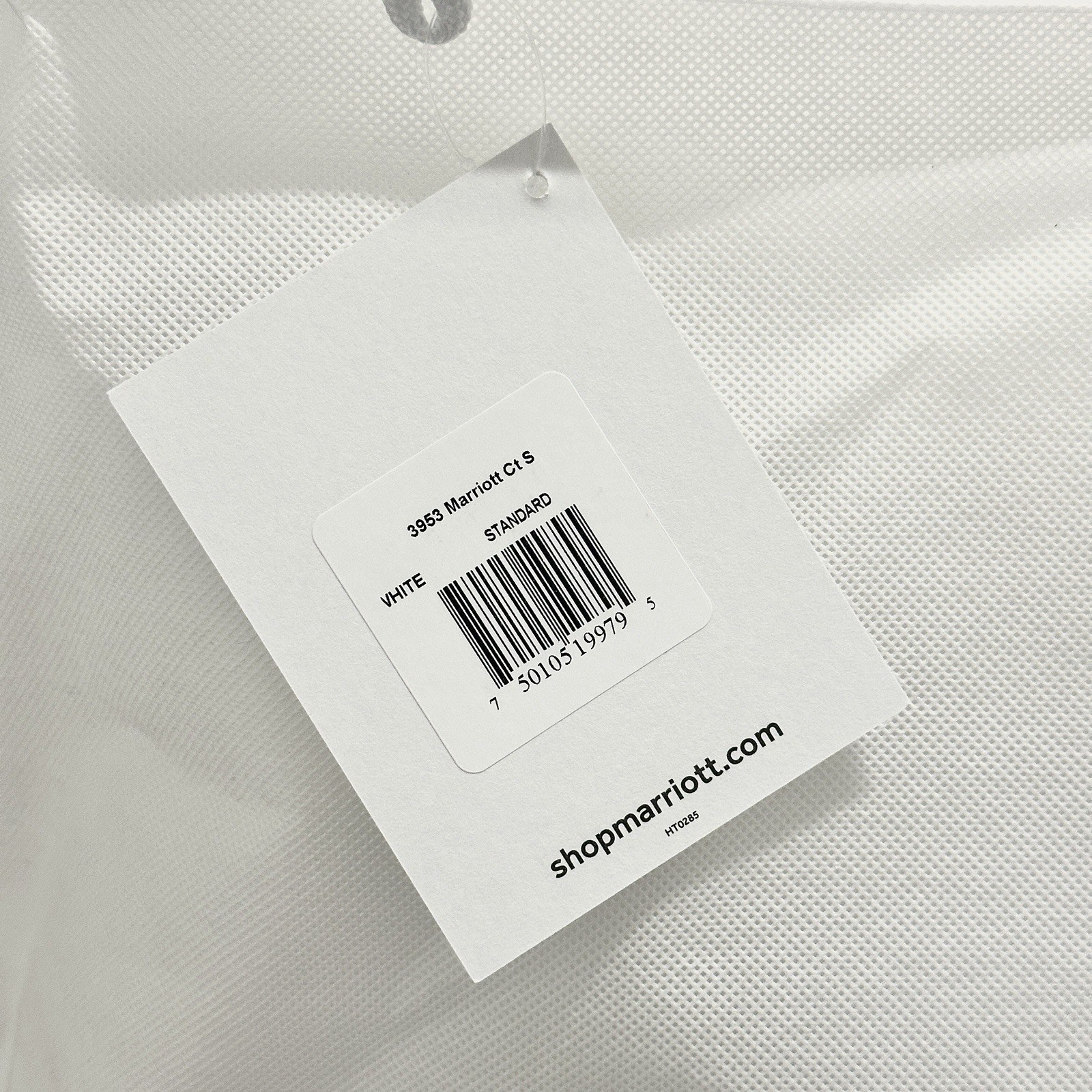 Marriott Hotels Feather & Down Standard Pillow 20x26 Exclusive 1-Pack New gallery
