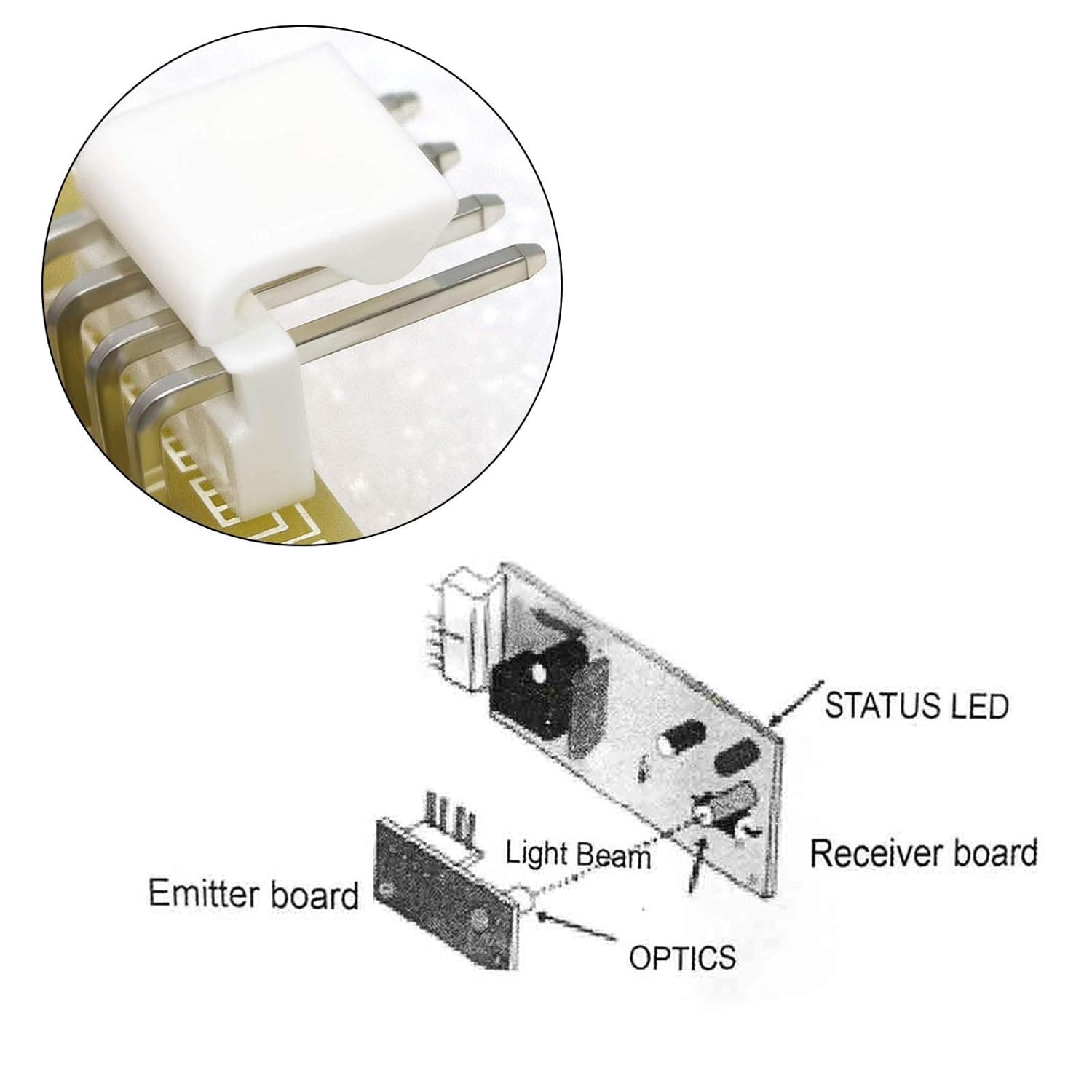 4389102 W10757851 Refrigerator Ice Control Board Kit Replacement for 2255114 gallery