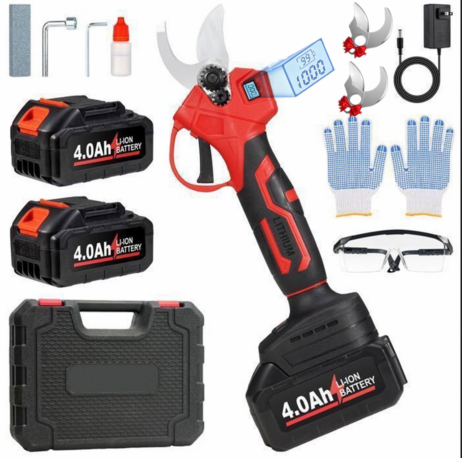 Electric Pruning Shears Professional Cordless Electric Pruning Battery Powered gallery