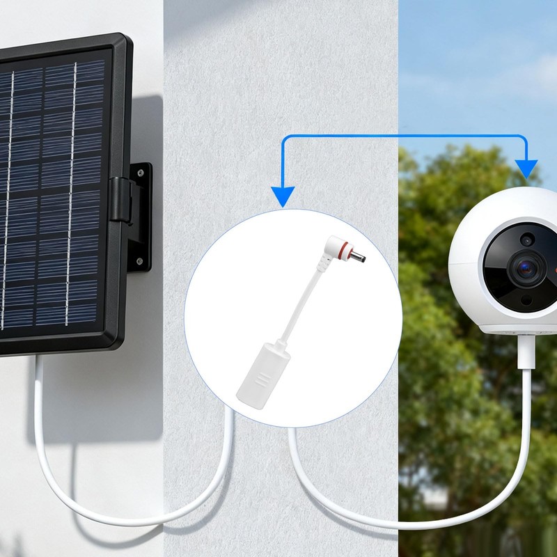 USB-C to Barrel Plug Adapter (2-Pack) for Solar Panels and Outdoor Devices gallery