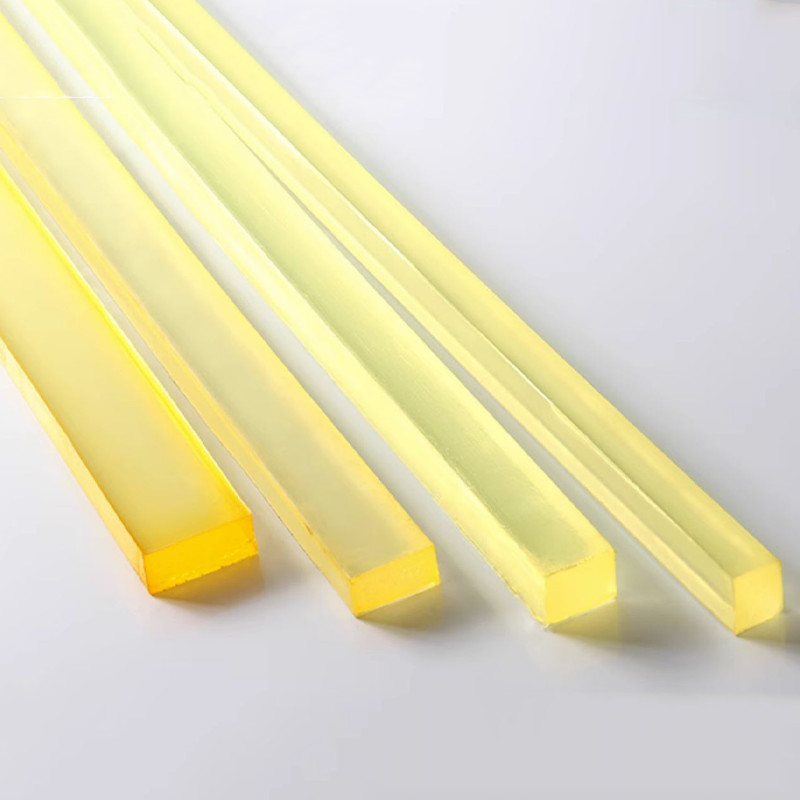 Solid Polyurethane PU Square Bar/Rod Wear Resistant Urethane Rubber Stock gallery