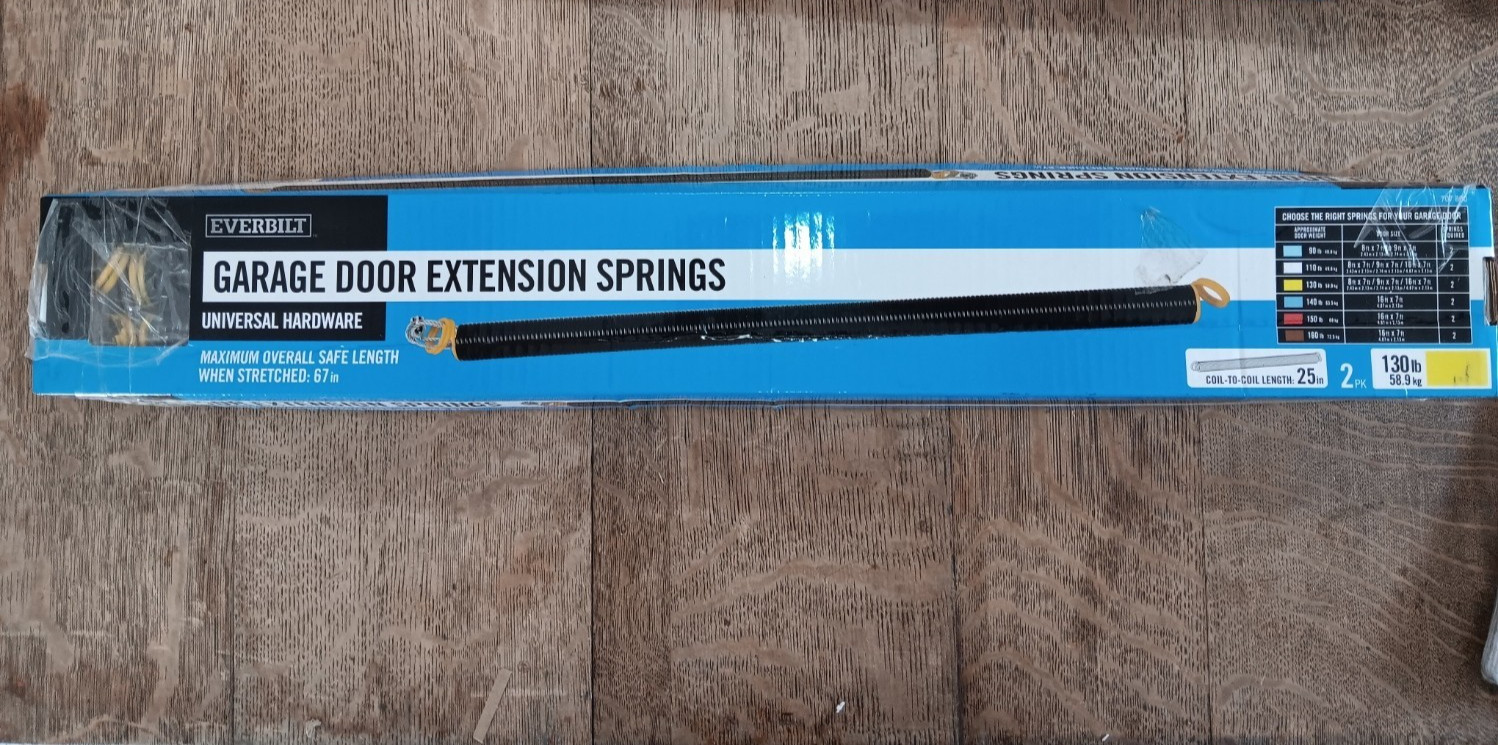 Everbilt - 130 lb Garage Door Extension Spring (2-Pack) gallery