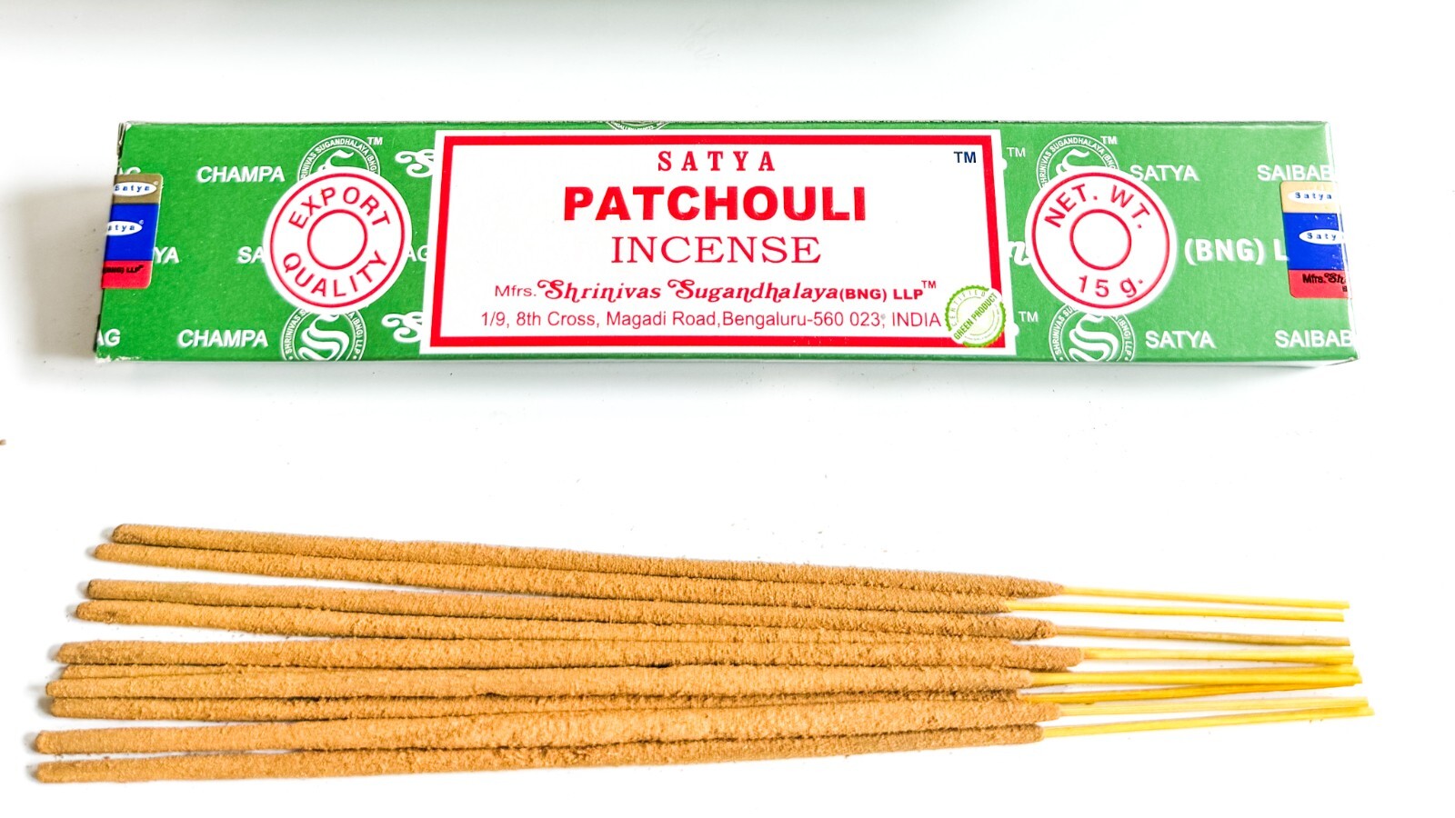Satya Patchouli Incense Sticks - Aromatherapy - U Pick Quantity - Free Ship! gallery