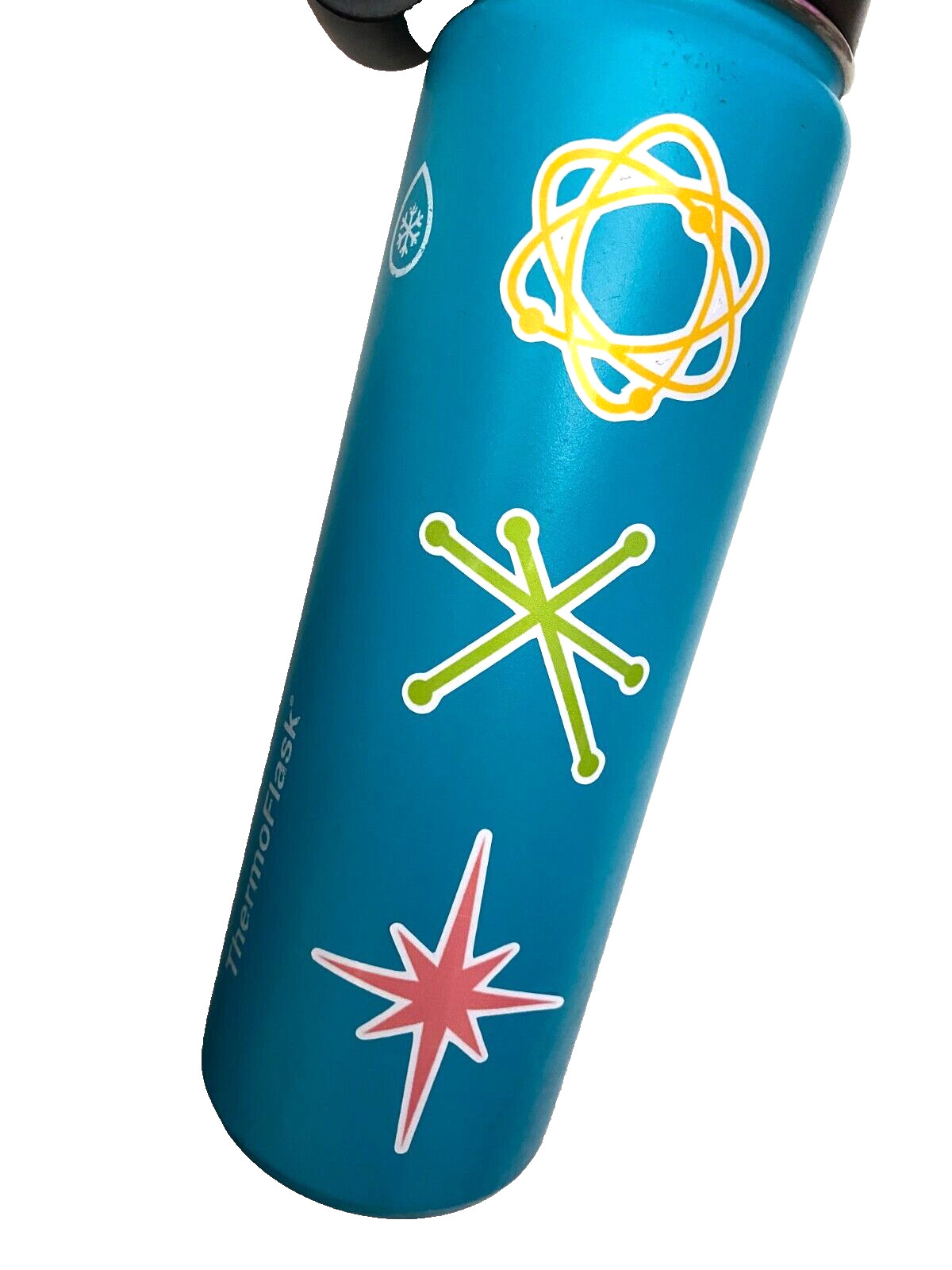 Retro Atomic Mid Century Symbol Vinyl Stickers Starburst Atom Black Cat gallery
