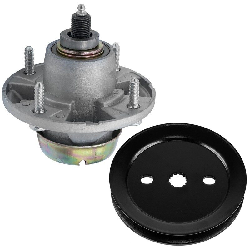 Spindle Assembly W/Pulley Deck 48" 54" For John Deere Zero Turn Mower Z425 Z445 gallery