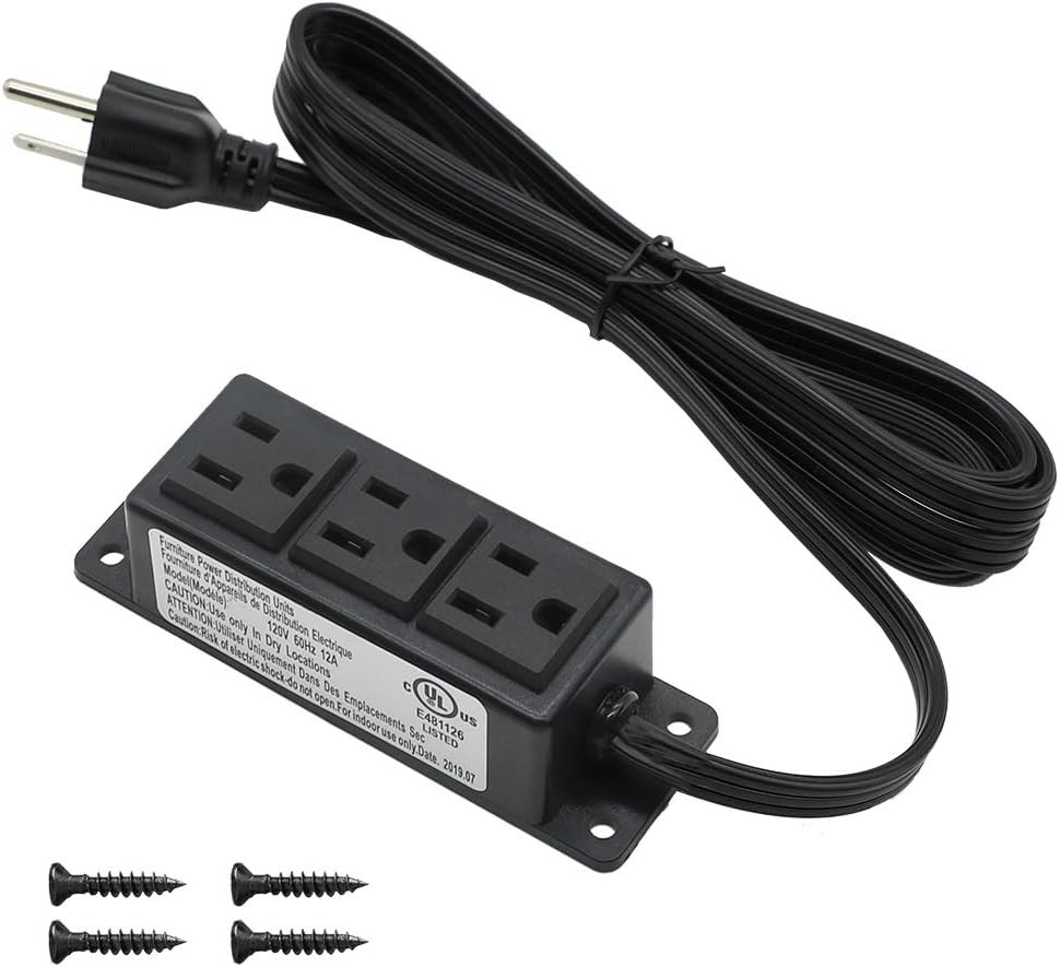Surface Mounted Power Strip 3 Ac Grounded Outlets Mountable Power Strip gallery