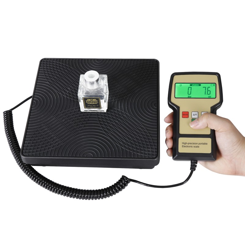 220LB Electronic Refrigerant Scale A/C Weight Scale w/ Extra-large LCD Display gallery