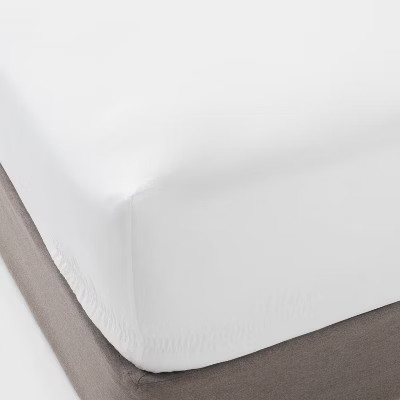 400 Thread Count Performance Fitted Sheet Stripe - Threshold gallery