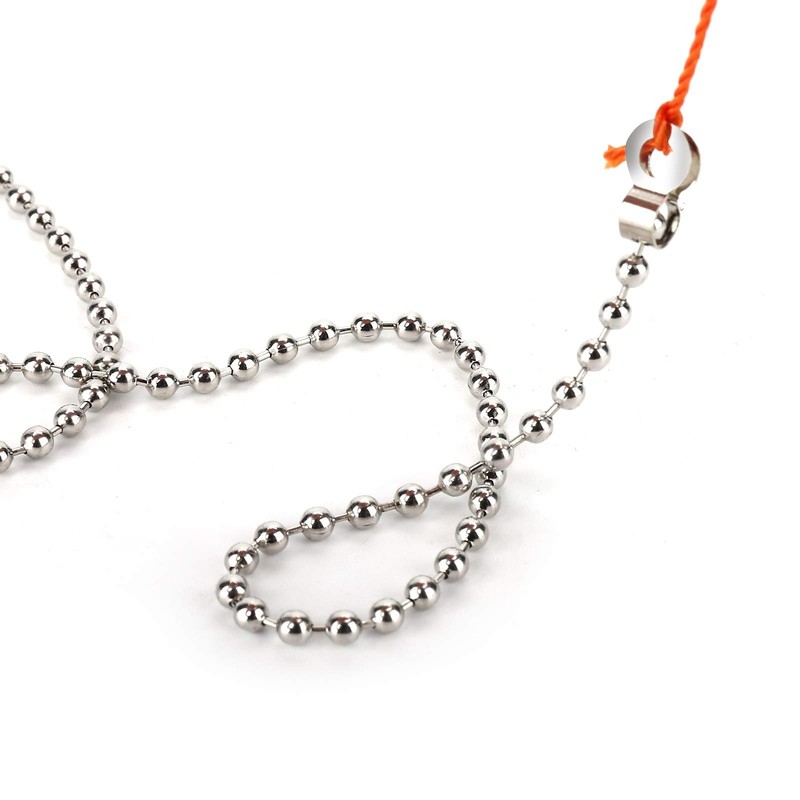200 Inch Ceiling Fan Pull Chain, (Upgrade Rust Proof) 3.2mm Beaded Pull Chain... gallery