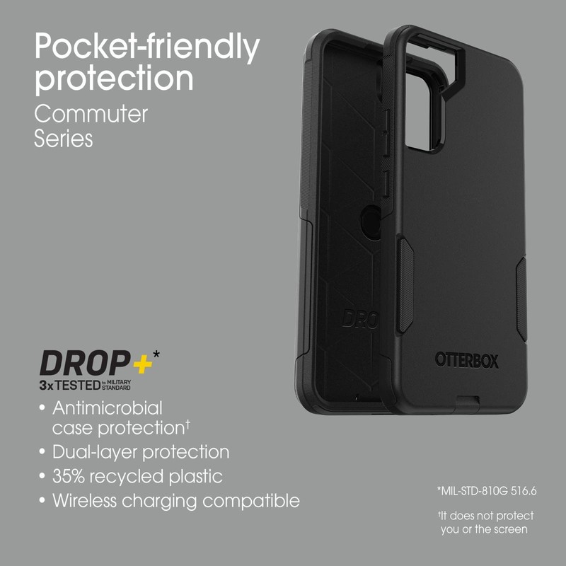 OtterBox Commuter Case for Galaxy S22 Plus - Black gallery
