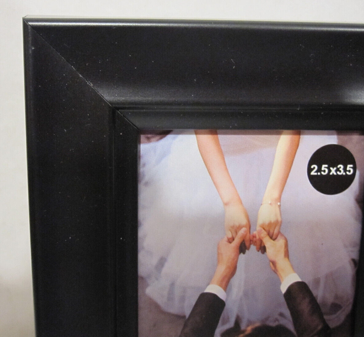 [2 Pack] 2.5X3.5 in. Black Picture Frames Picture Frame Vertically or Horizontal gallery