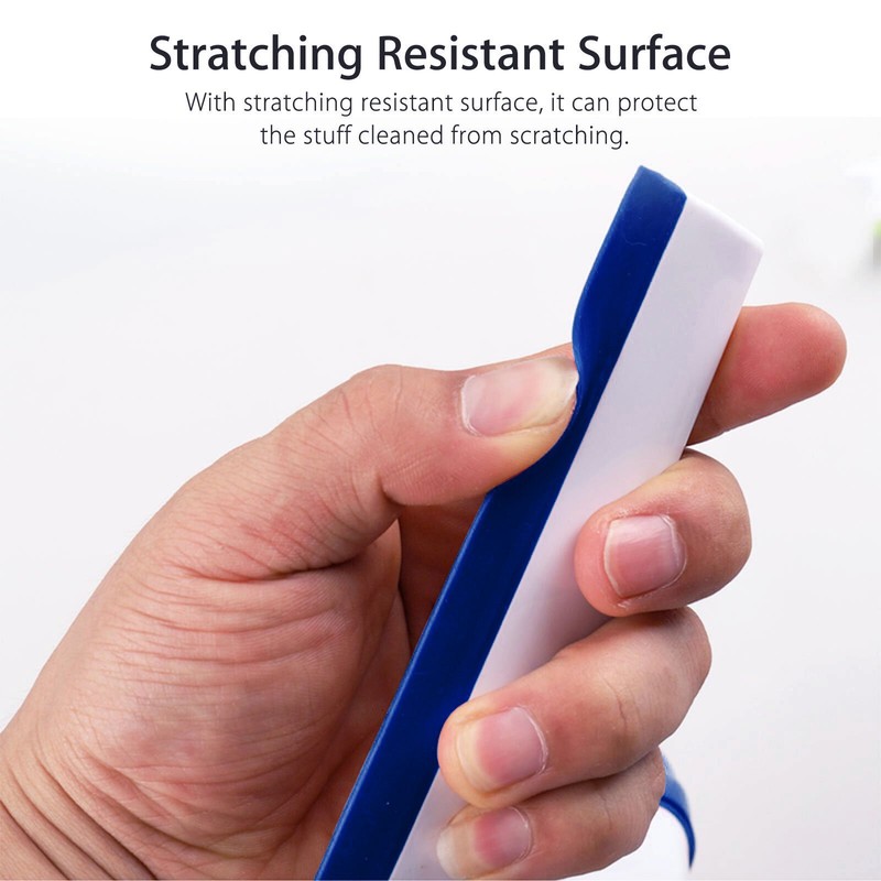 2x Window Mirror Car Windshield Squeegee Shower Glass Wiper Kitchen House Clean gallery