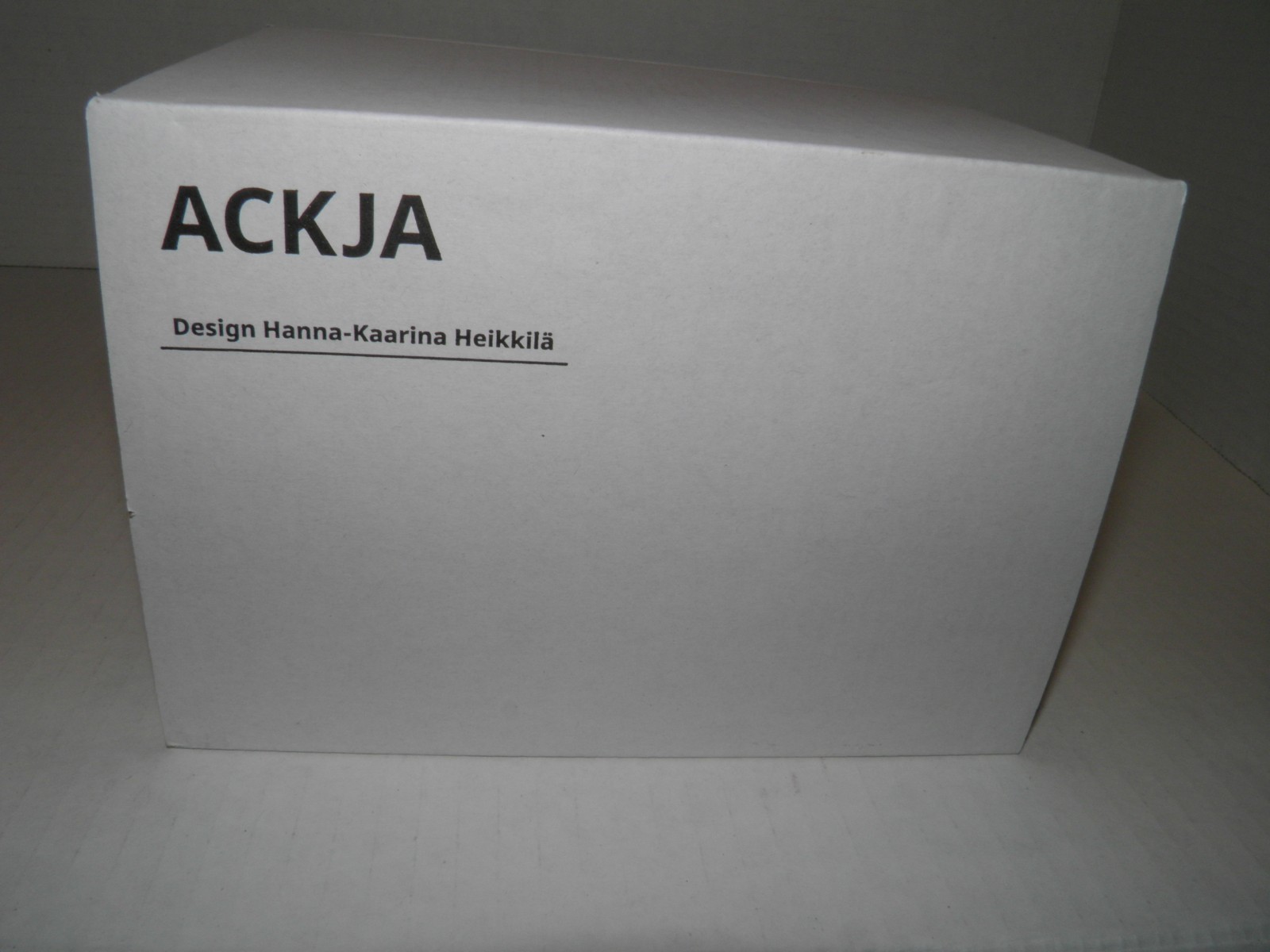 Ikea Ackja Industrial Style Table Lamp Silver Nickle Plated Bulb Included NEW gallery