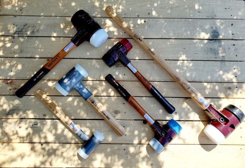 Halder - Simplex Mallet w/ Cast Iron Housing - Composite Rubber and Plastic Face gallery