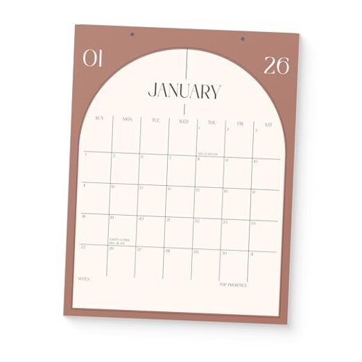 Versatile Calendar 2026-2027 - Vertical January 2026 8.5x11 Inches No Magnet gallery