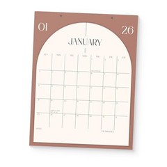 Versatile Calendar 2026-2027 – Vertical January 2026 8.5×11 Inches No Magnet