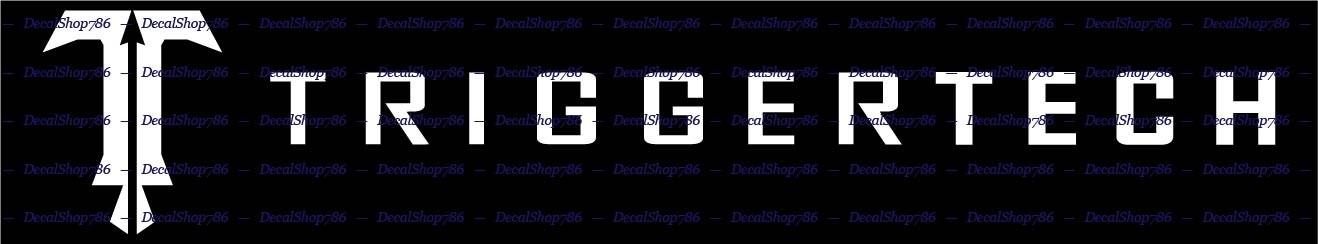 Trigger Tech Firearms Accessories - Car/SUV Vinyl Die-Cut Peel N' Stick Decals gallery