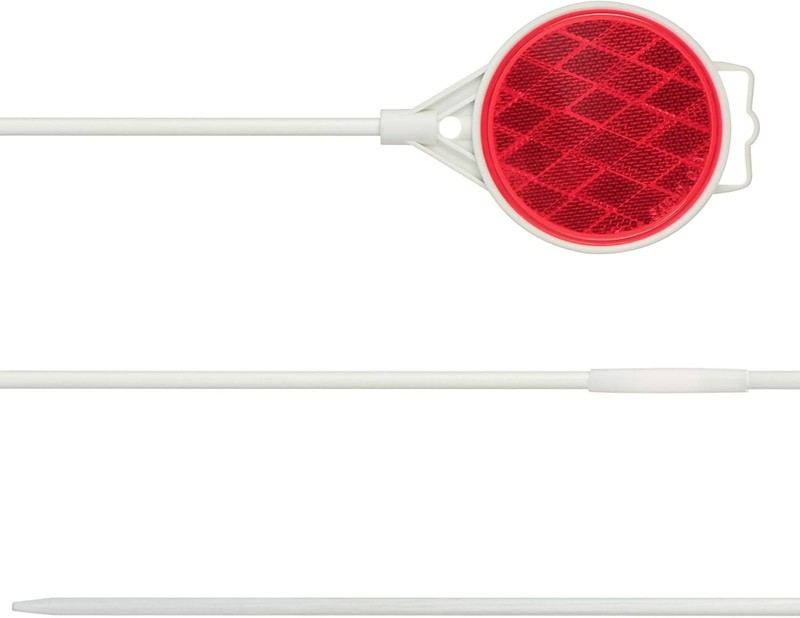 Reflective Driveway Markers, Reflectors for Driveway Entrance, Snow Plow Mark... gallery