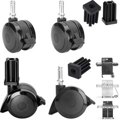 70360 Locking Caster w/Insert for We-ber Genesis 300 Grill Parts E310/320