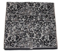 Arch Mantle Leopard Terry Loop Textured Contrast Border BATH Towel Nice Quality