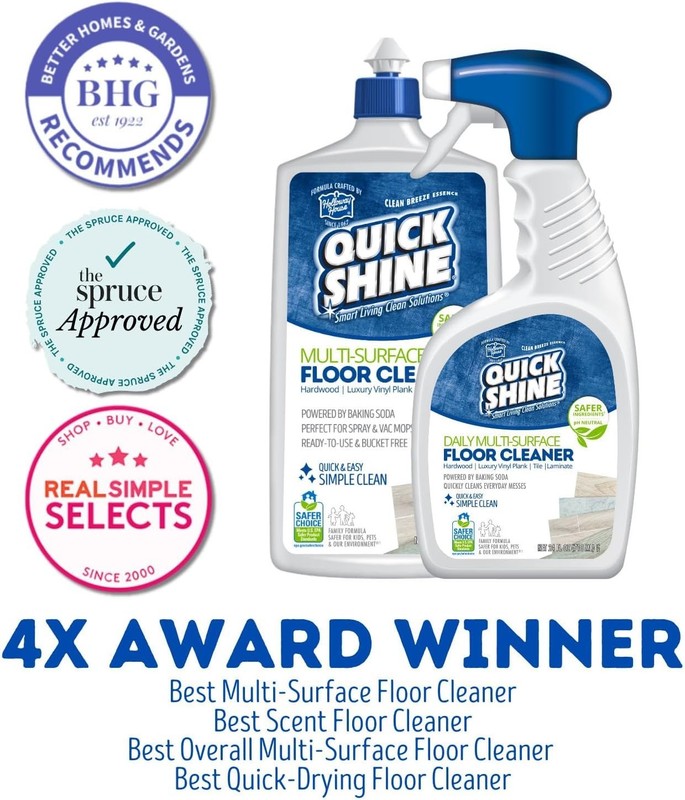 Quick Shine Multi Surface Floor Cleaner for Gentle & Effective Cleaning gallery