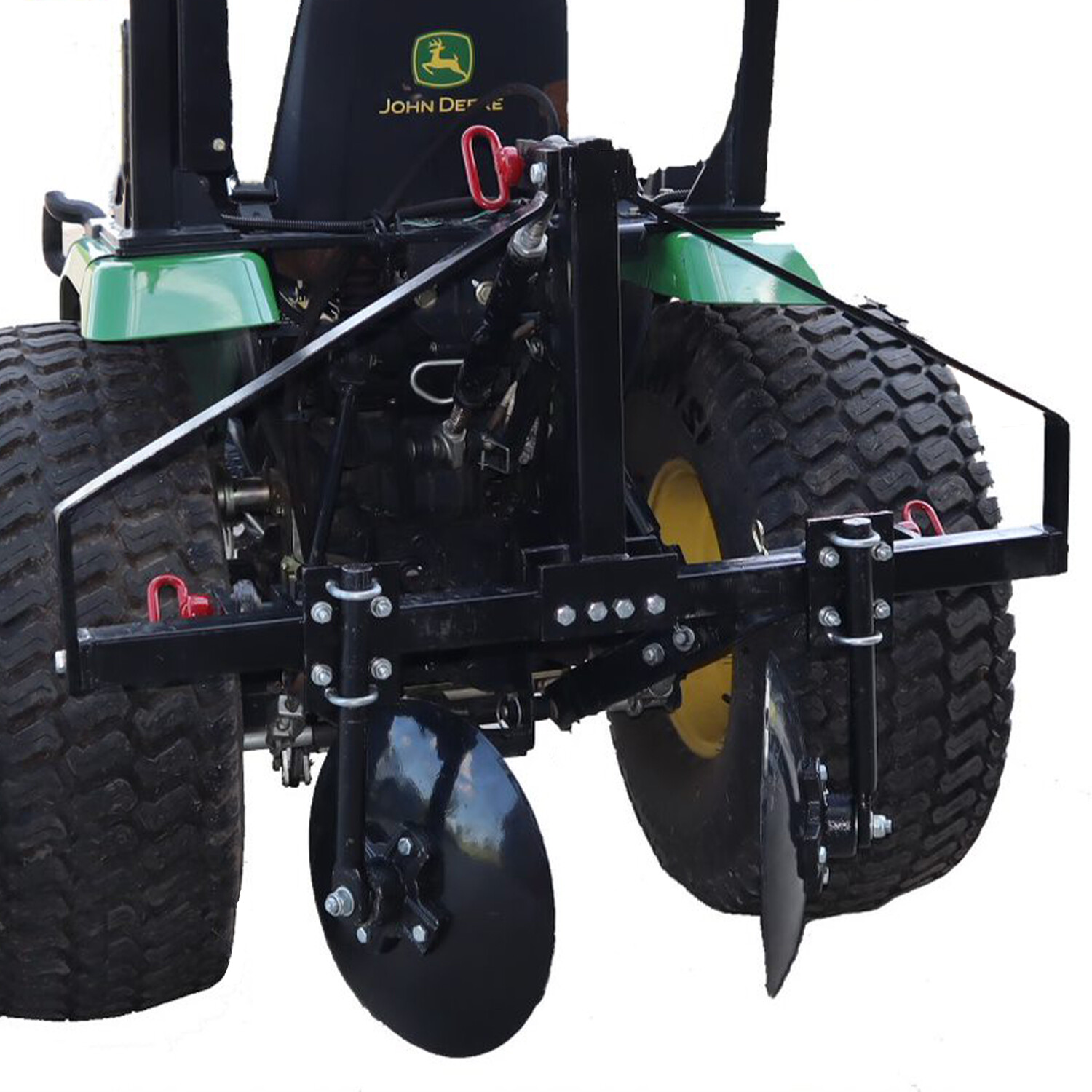 Field Tuff 43 Inch Disc Cultivator Garden Bedder and Hiller For 3 Point Tractor gallery